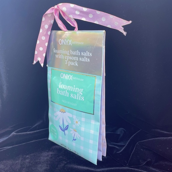 Foaming Bath Salts 3 Pack - Onyx Bathhouse - Picture 2 of 3